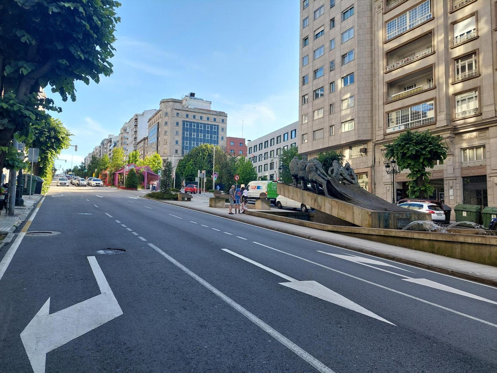 Apartamento Seadur Vigo Esterno foto